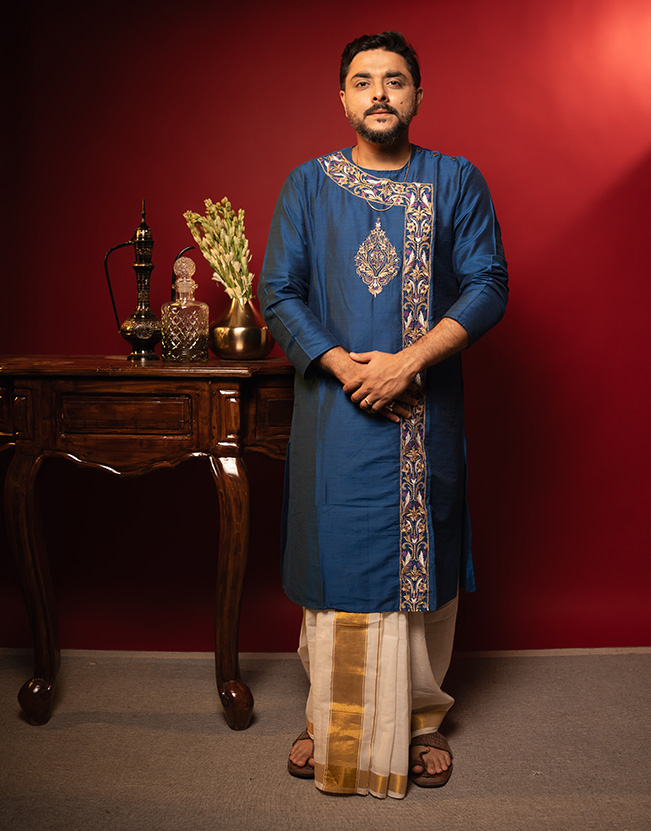 Saree Texture Detail